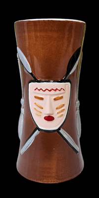 Image 2 of Vintage Steve Crane War Club/Mask Mug FREE SHIPPING