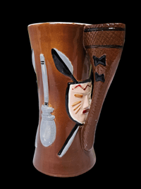 Image 1 of Vintage Steve Crane War Club/Mask Mug FREE SHIPPING