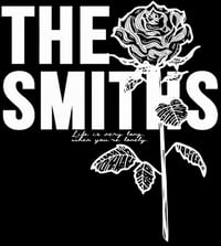 Image 3 of Custom The Smiths Bela Canvas Black tee 