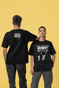 Image 1 of Custom The Smiths Bela Canvas Black tee 
