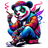 CLOWN PANDA HOODIE