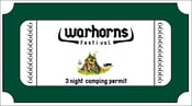 Image of Warhorns 2024 Festival 3 Night Camping Permit