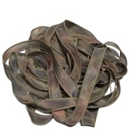 Image 6 of 1PC. COUNTRY ROADS  42" Hand dyed finished edge Habotai silk ribbon