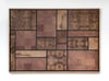 Wood art. "Composition N° 2" by R3
