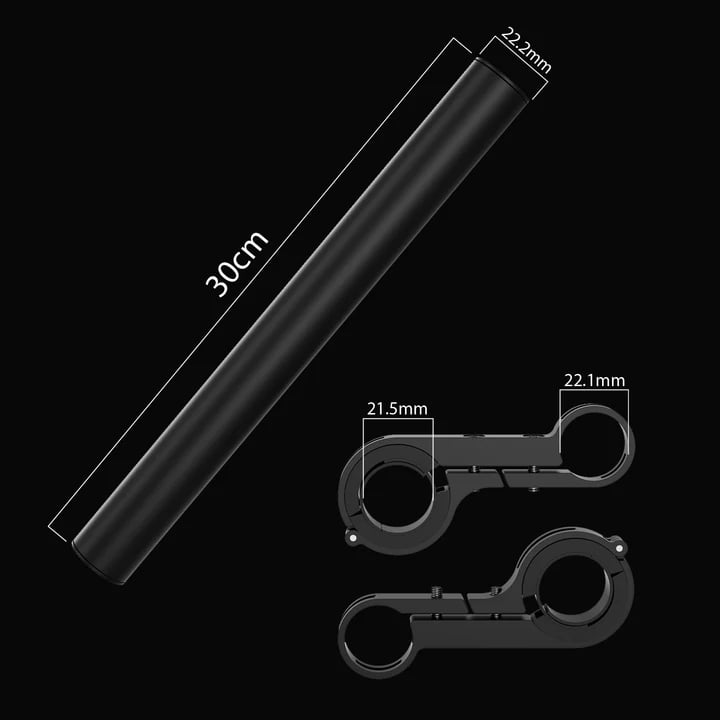 12" HANDLEBAR EXTENDER FOR SCOOTERS AND E BIKES