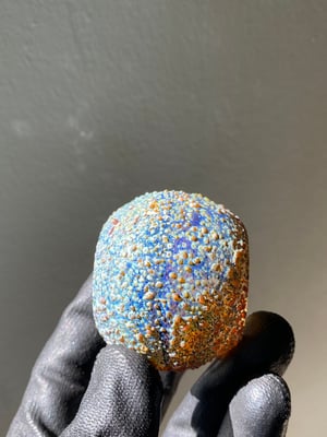 Image of Double sided fume geode marble