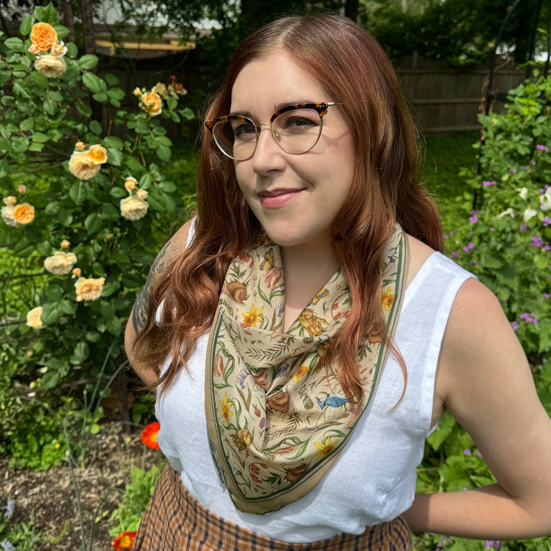 Image of Garden Friends Scarf