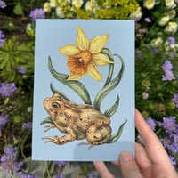 Image 5 of Gold Foil Garden Friends Postcards