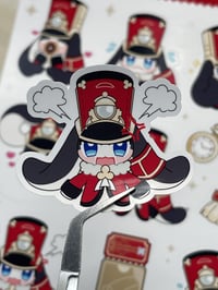 Image 3 of Honkai Star Rail Pom Pom Sticker Sheet