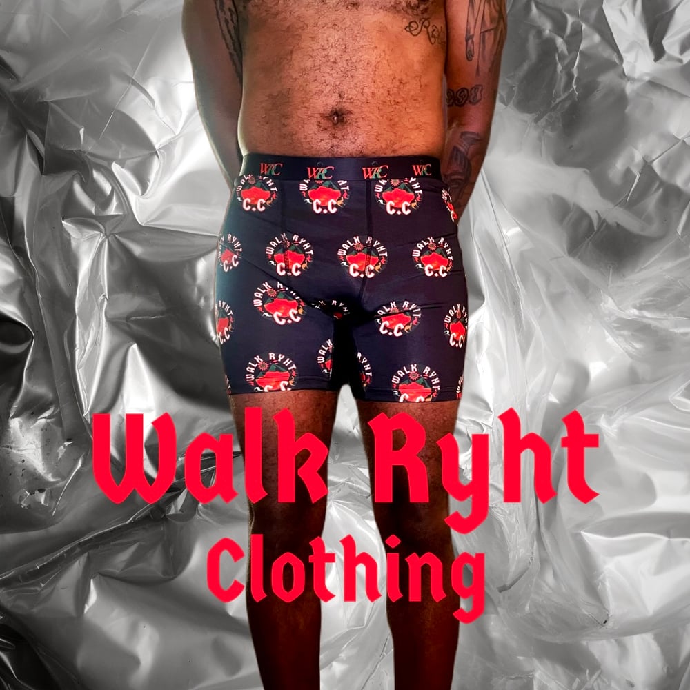 Image of Red print Underwear 