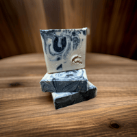 Image 2 of Goat Milk Soap -Hunter's Detox -Activated Charcoal Soap