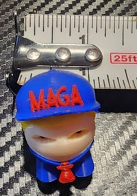 Tiny Trump with MAGA Cap