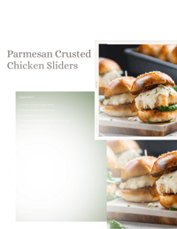 Parmesan Crusted Chicken Sliders