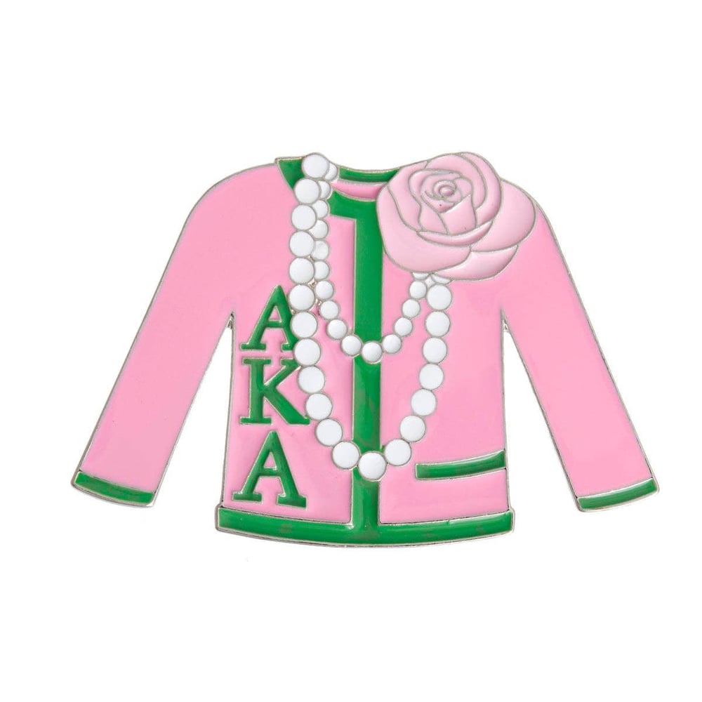 Image of AKA Sorority Sweater Pin