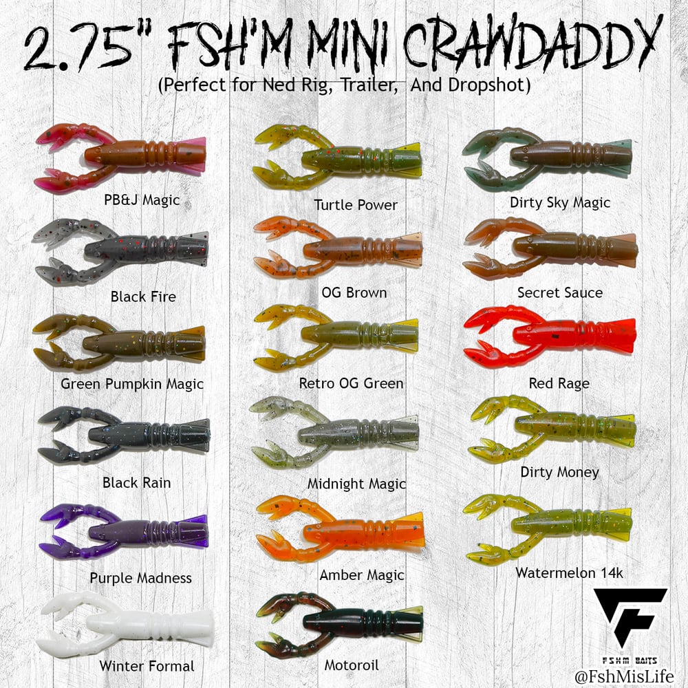 2.75 Fsh’M Mini Crawdaddy