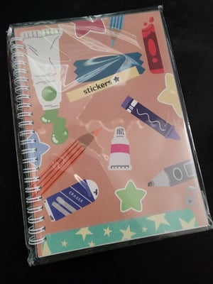 Image of Stationery Sticker Book