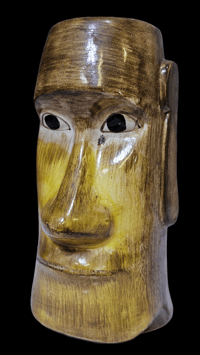 Image 1 of Vintage Pub Tiki Philadelphia Moai Mug FREE SHIPPING