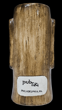 Image 2 of Vintage Pub Tiki Philadelphia Moai Mug FREE SHIPPING
