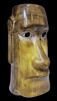Image 3 of Vintage Pub Tiki Philadelphia Moai Mug FREE SHIPPING