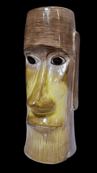 Image 1 of Vintage Hong Kong Island Moai Mug FREE SHIPPING 