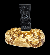 Image 2 of Vintage Napco Tiki Ashtray FREE SHIPPING 