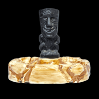 Image 1 of Vintage Napco Tiki Ashtray FREE SHIPPING 