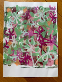 Image 3 of Floral Artwork on paper -  ready to frame SALE