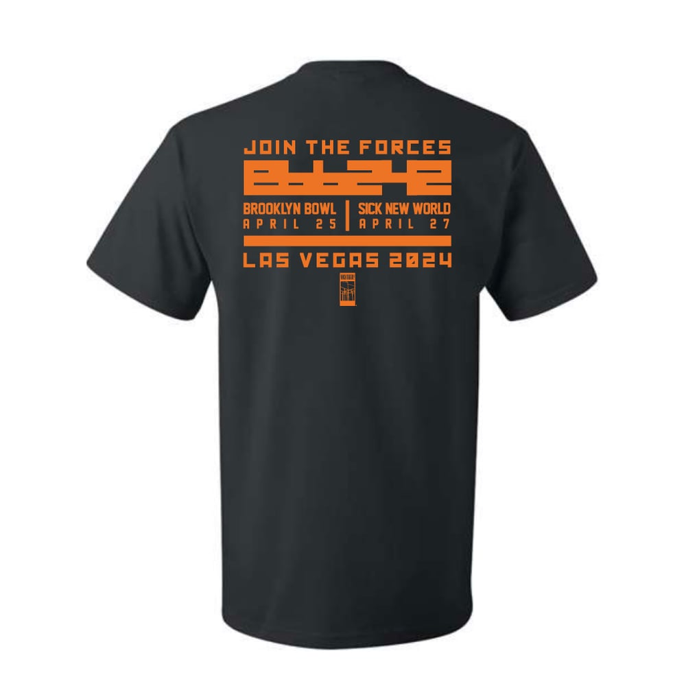 FRONT 242 / NITZER EBB 2024 Tour Shirt - JOIN THE FORCES!