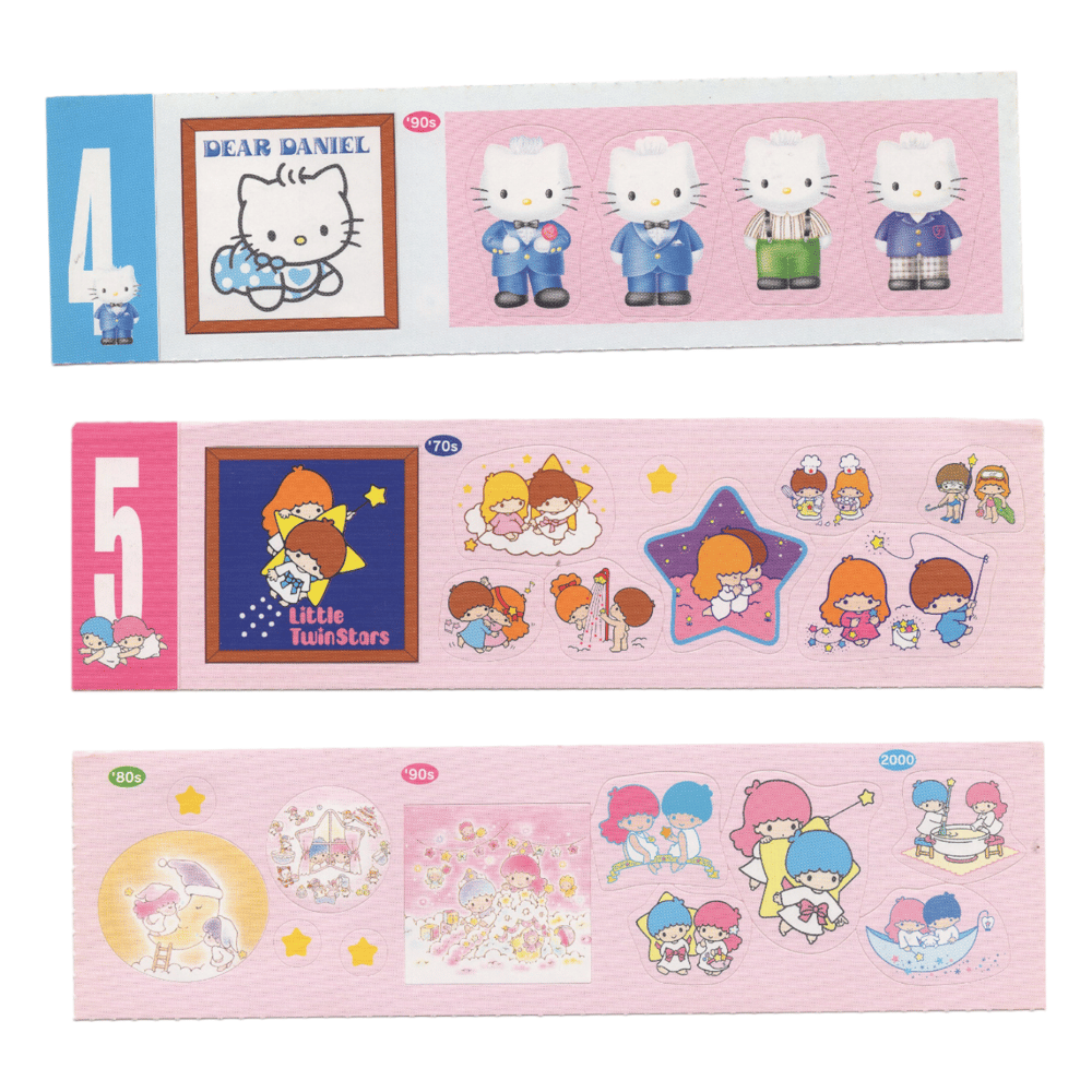 sanrio sticker sheets