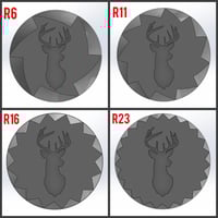 Image 5 of Ultraview UV Button Release Custom Helical knob