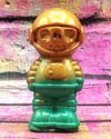 Galactic Numskull - Green and Gold