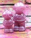 Set of Two Numskulls - Lilac Iridescent 