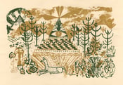Image of Temple Screen Print