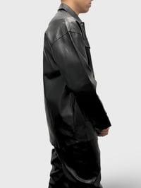 Image 2 of Black Leather Jacket 
