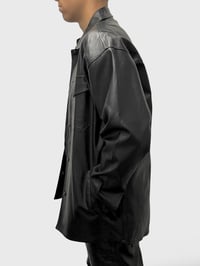 Image 3 of Black Leather Jacket 