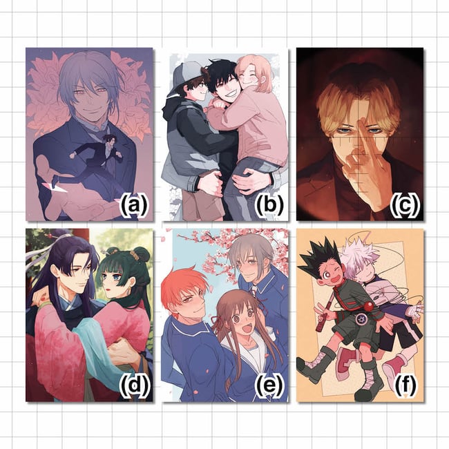 Misc Anime Series I A5 Prints