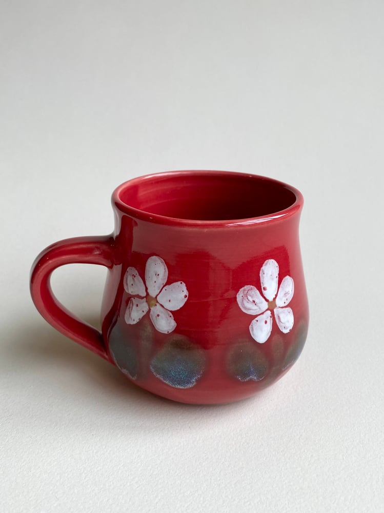 Image of Red Flower Cup
