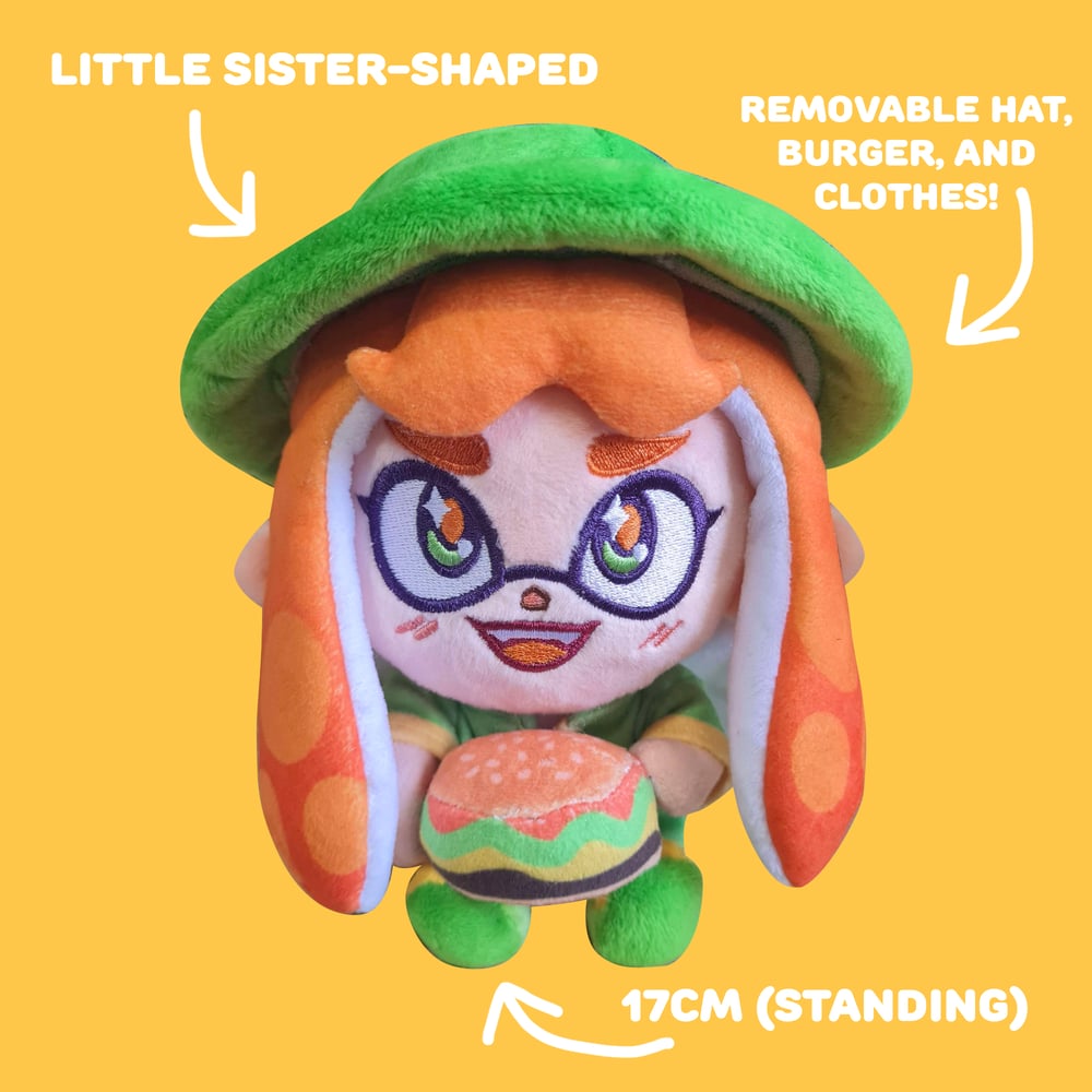 ON-HAND Lily Splatoon 17cm Sitting Plushie