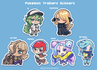 Image 2 of Pokemon Trainers Stickers