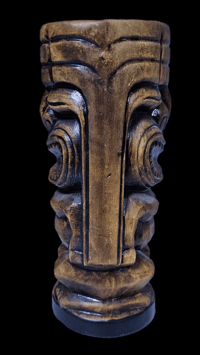 Image 2 of Vintage Double-sided Tiki Mug Salt & Pepper Set FREE SHIPPING 