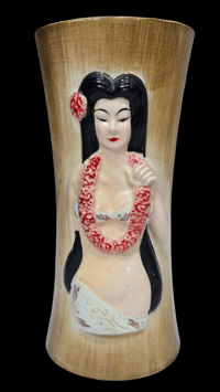 Image 1 of Vintage Hula Girl Bali Hai Mug FREE SHIPPING 