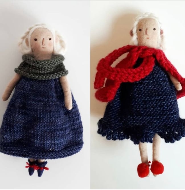 Made to  order dolls ~  folk art doll