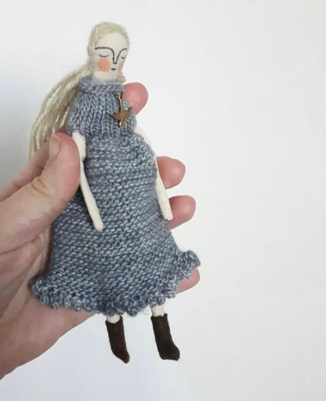 Made to  order dolls ~  folk art doll