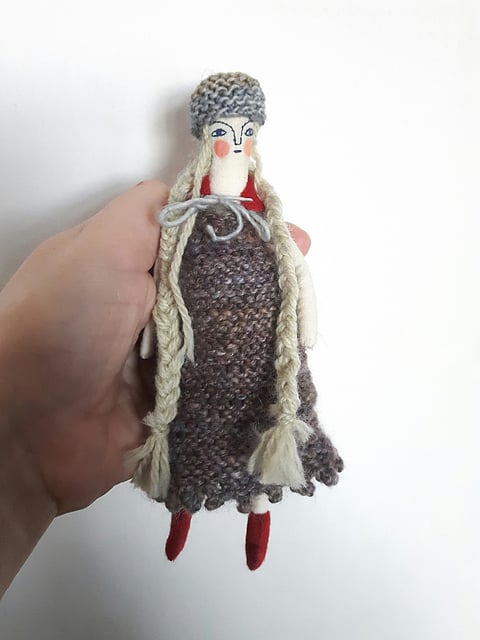 Made to  order dolls ~  folk art doll