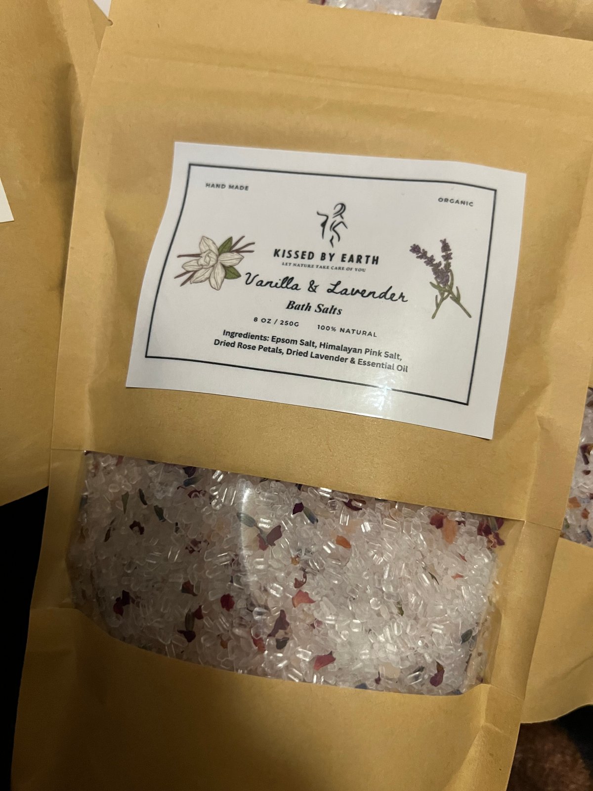 Image of Vanilla & Lavender Bath Salts