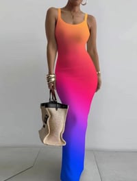 Watercolor Dress 