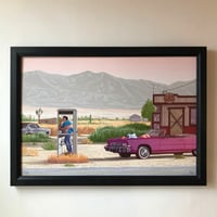 Image 1 of TRUE ROMANCE 13x19" Limited Edition Phone Booth PRINT