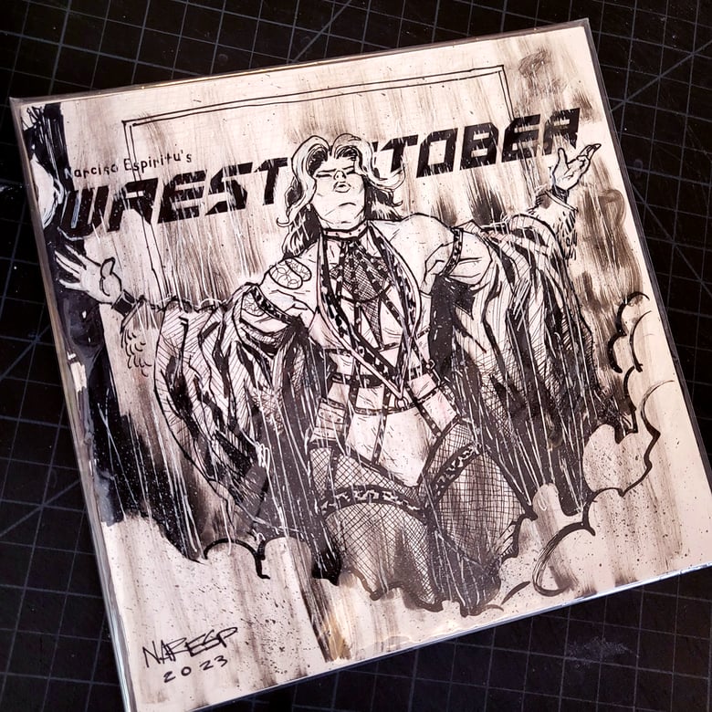 Image of Jamie Hayter: Wrestletober Cover