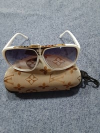 Image 6 of LV Sunglasses White