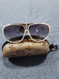 Image 1 of LV Sunglasses White